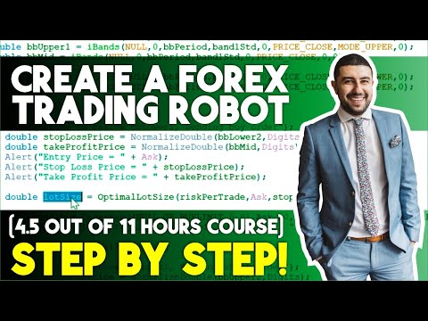 Forex Algorithmic Trading Course: Learn How to Code on MQL4 (STEP BY STEP), Forex Algorithmic Trading Course