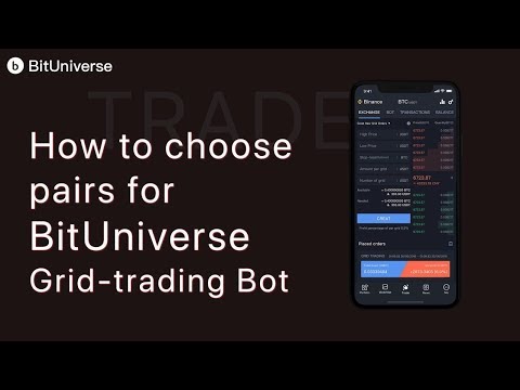 How to choose a Crypto-asset to trade with the BitUniverse Grid-trading Bot, Forex Algorithmic Trading Xyo