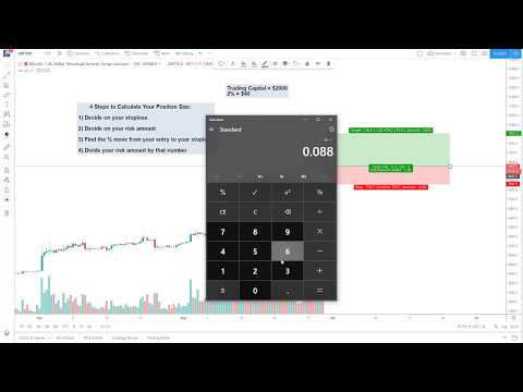 Trading Bitcoin: 4 Steps to Calculate Your Position Size - Risk Management EXPLAINED, Position Size Calculator Crypto