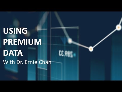 Algo Trading | Using Premium Order Flow Data with Dr. Ernie Chan, Forex Algorithmic Trading Ernest