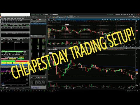 Cheap Day Trading Small Account Setup! SureTrader and ThinkorSwim TOS