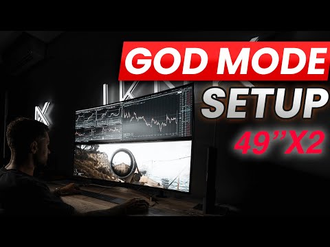 Day Trading Computer or Gaming Setup? LG Monitor GODMODE 49" X2 (2019)