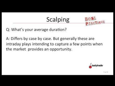 Option Trading: Scalping As A Trading Strategy, Scalping Options