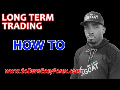 How To Trade Long Term - So Darn Easy Forex™, Forex Position Trading Money