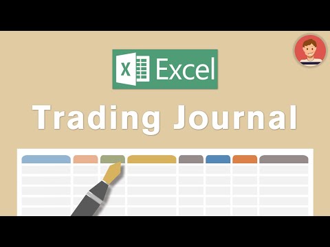 Build a Free Forex Trading Journal Using Excel Spreadsheet, Forex Position Trading Journal Spreadsheet