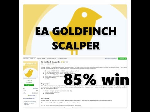 EA GOLDFINCH SCALPER_ 85% WINNER_ Rebaixamento Minimo!!, Pz Goldfinch Scalper EA