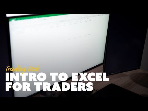 Intro to Excel Spreadsheets for Traders, Forex Momentum Trading Journal Spreadsheet