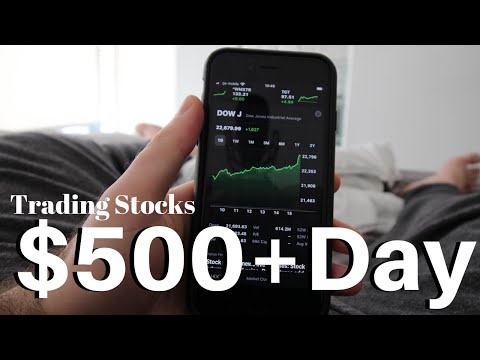 How To Make $500 + Day Trading The Stock Market ( 3 Minutes Trade )