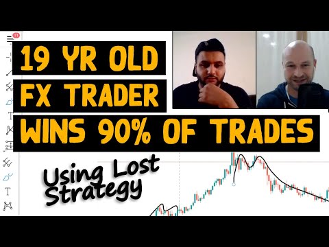 19 Yr Old Forex Wins 90% of Trades Using "Lost Strategy", Forex Position Trading Paint