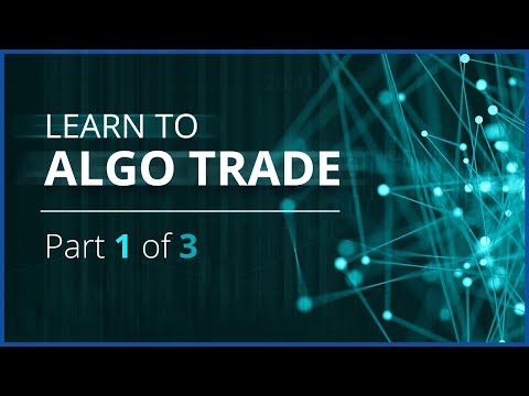 Algo Trading Webinar Series - Python and Historical Tick Data, Forex Algorithmic Trading Tutorial