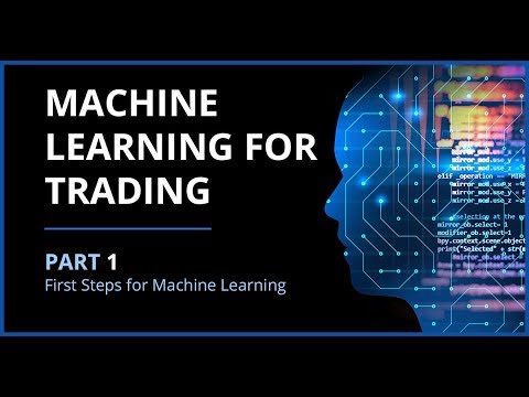 Machine Learning for Algorithmic Trading | Part 1: Machine Learning & First Steps, Forex Algorithmic Trading Training