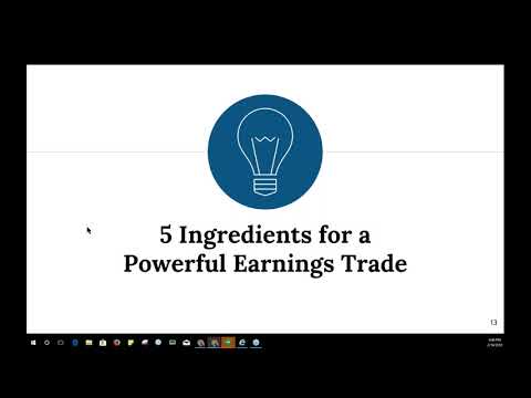 Options Trading Webinar: Event Driven Options, Event Driven Trading