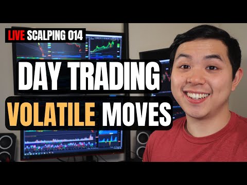 Day Trading in a Volatile Market | Live Scalping 014, Day Trading Scalping
