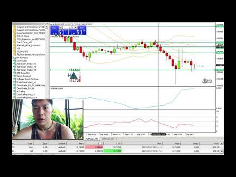 Forex Trade Case Study: Straddle Trade on AUDUSD M5, Forex Event Driven Trading Derivatives