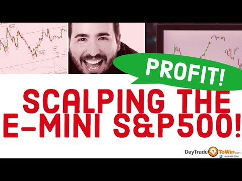 Scalping E-Mini S&P500: Day Trading Strategy, Scalper Micro Trading ES