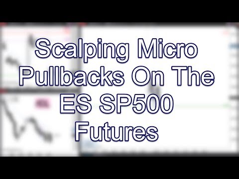 Scalping Micro Pullbacks On The ES SP500 Futures; www.SlingshotFutures.com, Scalper Micro Trading EN