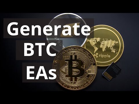 Cryptocurrency Algorithmic Trading Course: Generate BTC EAs, Forex Algorithmic Trading Bitcoin