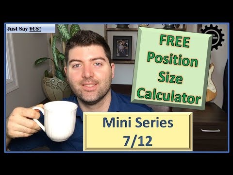 Forex For Beginners: How To Calculate Position Size...Free Calculator 7/12, Fx Position Size Calculator