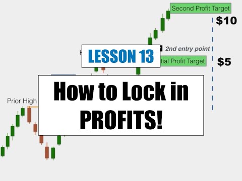 Lesson 13 - How to Exit a Trade and LOCK in PROFITS!, Forex Position Trading Lessons