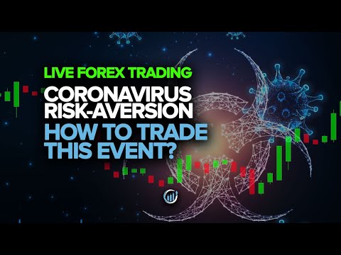 Live Forex Trading - Coronavirus Risk-Aversion Continues + How To Trade This Event?, Forex Event Driven Trading Online