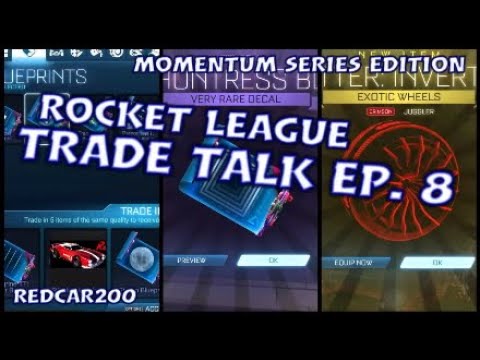 Make Profit with Momentum Series Items,What some items are going for, Rocket League Trade Talk Ep. 8, Momentum Trading Xbox