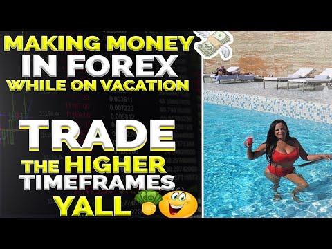 MAKING MONEY IN FOREX TRADING WHILE ON VACATION. TRADE HIGHER TIMEFRAMES YALL# How to trade forex., Forex Algorithmic Trading Vacation