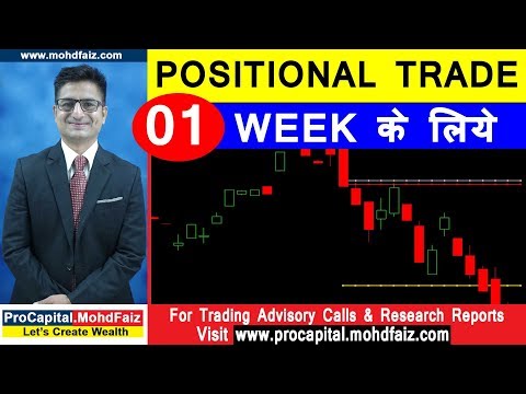 Positional Trade   01 Week के लिये | POSITIONAL TRADING STRATEGY, Best Positional Trading Strategy