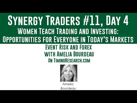 Synergy Traders #11.25: Event Risk and Forex with Amelia Bourdeau, Forex Event Driven Trading Risk
