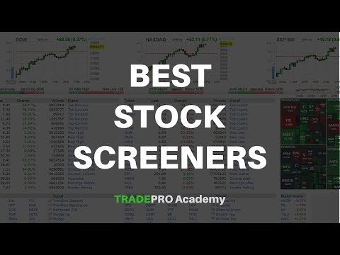 The Best Stock Screeners for Day Trading and Swing Trading, Best Swing Trading Software