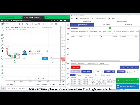 TradingView Algo using APIBridge, Forex Algorithmic Trading View