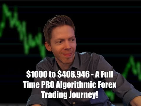 $1000 to $408,946 - A Full Time PRO Algorithmic Forex Trading Journey (Ep. 4), Forex Algorithmic Trading Firms