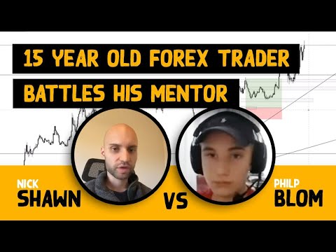 15 Year Old Forex Trader Battles His Mentor - Nick Shawn vs Philp Blom, Forex Event Driven Trading Zoom