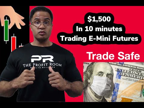 +$1,500 Live! Day Trading - E-mini Nasdaq Futures - Position Sizing For Profits Using Chart Patterns, Forex Position Trading Nasdaq