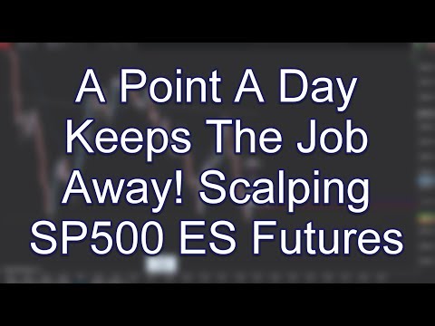 A Point A Day Keeps The Job Away! Scalping SP500 ES Futures; www.SlingshotFutures.com, Scalper Micro Trading ES