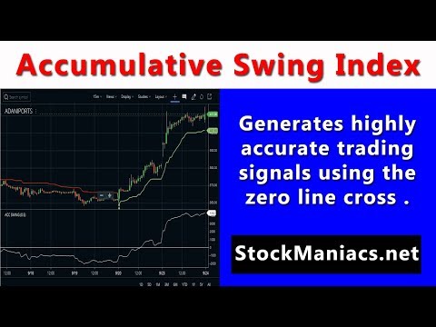 Accumulative Swing Index Indicator | Generates amazing trading signals, Swing Trading Signals
