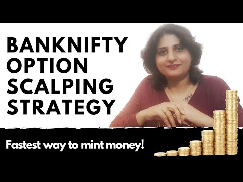 BANKNIFTY OPTION SCALPING STRATEGY. Fastest way to Mint money!, Scalping Trading Strategy