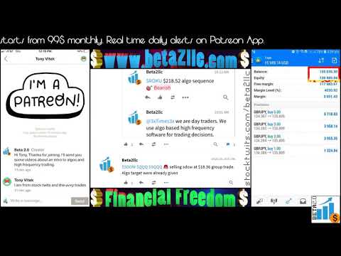 Beta 2.0 High Frequency/Algo Trading, Forex Algorithmic Trading High Frequency
