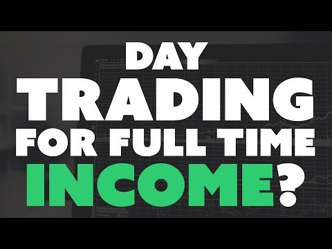 Day Trading for Full Time Income.