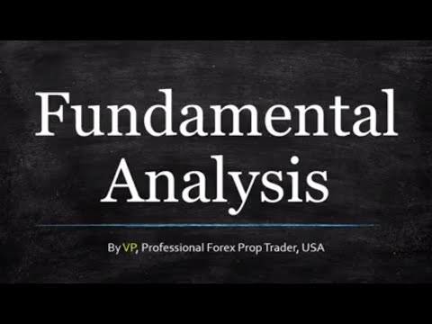 Forex Fundamental Analysis - You Don't Need It, Forex Event Driven Trading on Forex