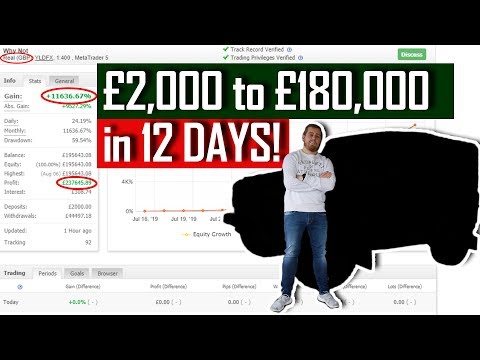 From £2000 to £180000 in 12 DAYS! CHALLENGE COMPLETE, Forex Algorithmic Trading Competition