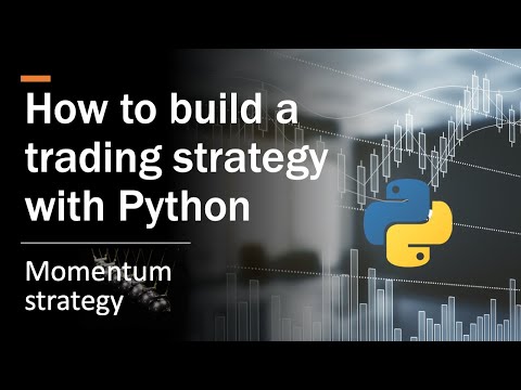 How to build a trading strategy [Momentum] with Python?, Momentum Trading Bot