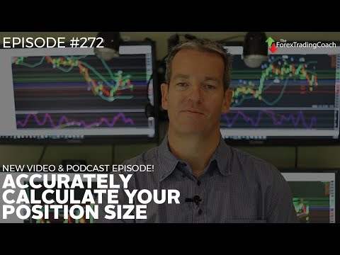 How to easily calculate the correct position size with Forex Coach Andrew Mitchem, Position Size Forex