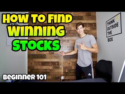 How To Find WINNING Stocks Everyday For Beginners | Step By Step