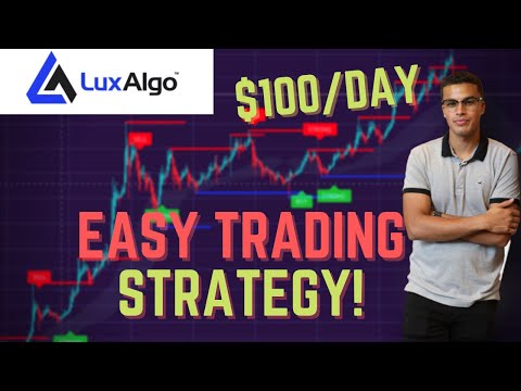 How To Make An Extra $100/Day Trading! (Using Lux Algo), Algorithmic Trading For Forex