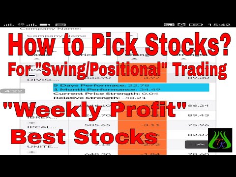 How to Pick Select Stocks for Swing Positional Trading Weekly Profit in Stock Market in Hindi_26, How To Select Stocks For Positional Trading