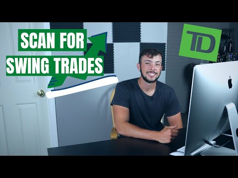How To Scan and Discover Swing Trades | ThinkOrSwim TD Ameritrade, Best Trading Platform For Swing Traders