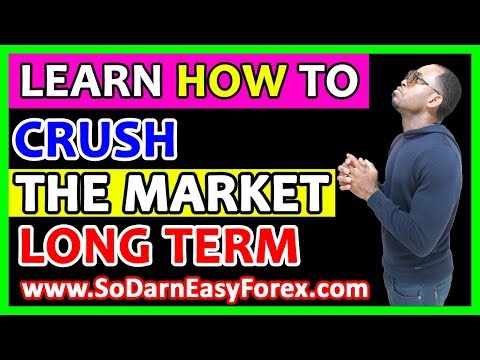 Learn How To Crush The Market Long Term - So Darn Easy Forex™ University, Forex Position Trading Universidad
