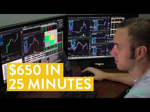 [LIVE] Day Trading | $650 in 25 Minutes (learn to day trade!)