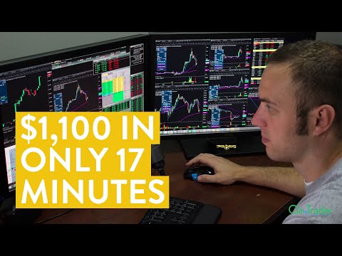 [LIVE] Day Trading | How I Made $1,100 Online (In Only 17 Minutes)