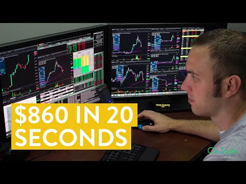 [LIVE] Day Trading | I Made $860 in 20 Seconds (Side Hustle Idea...)